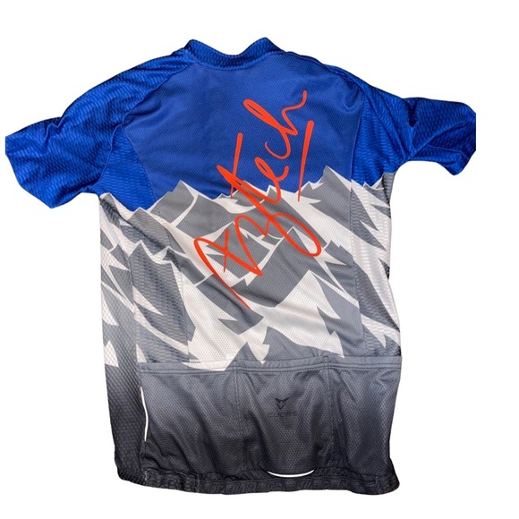 CUORE of Switzerland Cycling Jersey: Aztech Mountain Colorado: Adult Mens 2XL - Picture 2 of 6